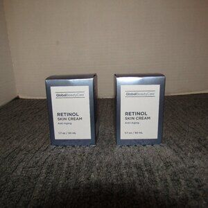global beauty care retinol skin cream x 2